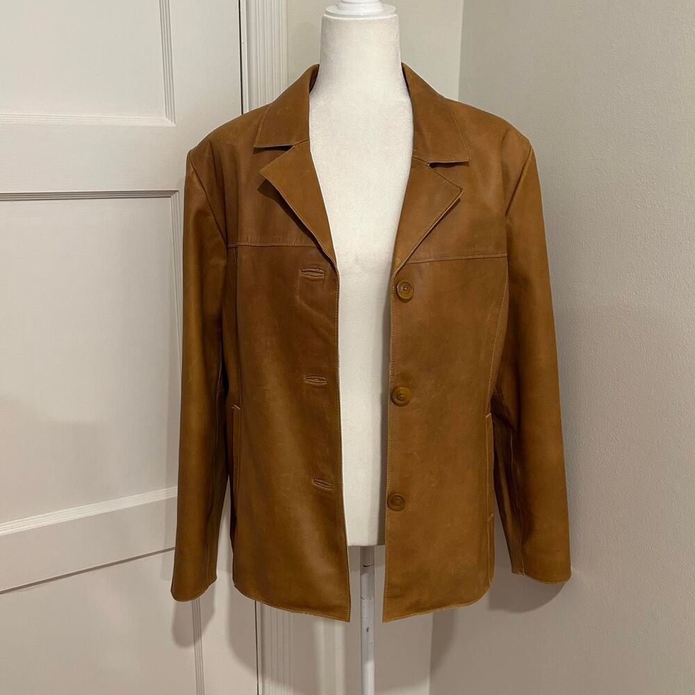 Mossimo 100% leather jacket